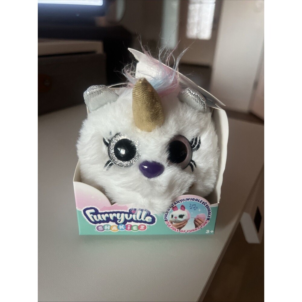FURRYVILLE SHAKIEZ GIGGLES & WIGGLES PLUSH, Unicorn